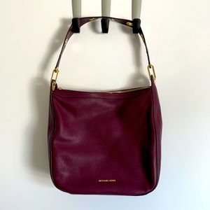 Michael Kors Raven Large Leather Shoulder Bag